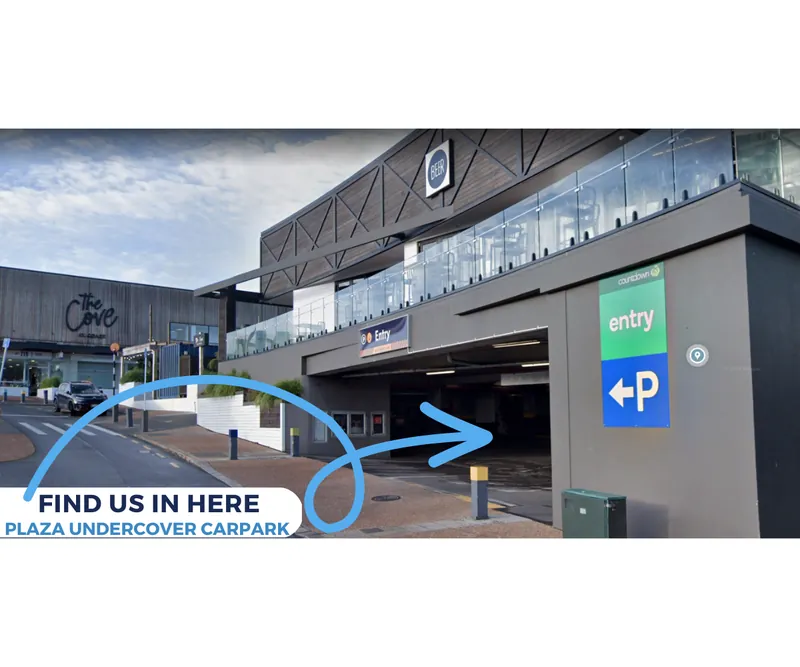 Map graphic showing how to find Coast Laundromat at 6 Main Street, Whangaparaoa